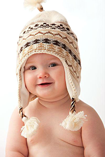 宝宝的可爱帽子