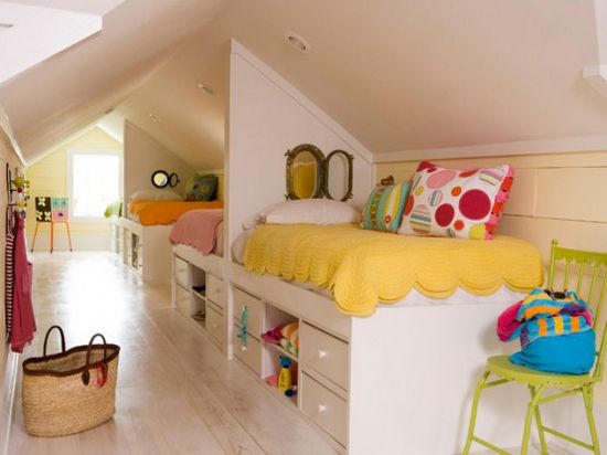 儿童房如何装修 16款多彩地板儿童房