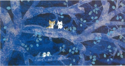 这是一组绘本图，《山猫堂》，巧妙婉转的描绘了猫咪的情感世界，出自日本渡辺あきお之手。猫咪会有什么样的情感世界呢？