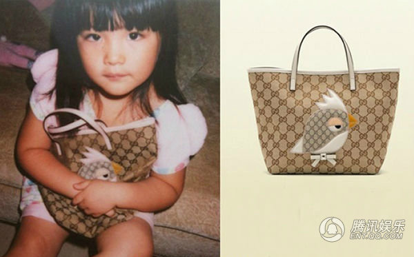 首先节目出现了一款Gucci Zoo系列手袋，风格应该看得出就是Gucci品牌的‘动物园’萌系列，以多样的动物元素设计，可爱十足，这个玩意不便宜，官网售价330欧元，合人民币2719元。