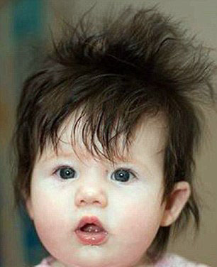 最奇葩的婴儿发型