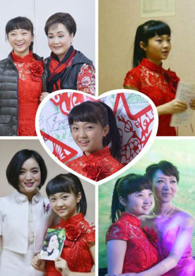 近日，旅游卫视春晚在北京低调开录，主打最美年夜饭。已经14岁的林妙可，穿着蕾丝红裙子现身。从容貌上看，其已经长变了，少了天真多了成熟。