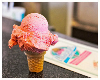 虽然现在天气寒冷，但是也阻止不了吃货吃冰淇淋的欲望啊，美味又漂亮的冰淇淋，确实惹人喜欢，虽然现在吃冰冻冰冻的，却是冷到心里也觉得甜。