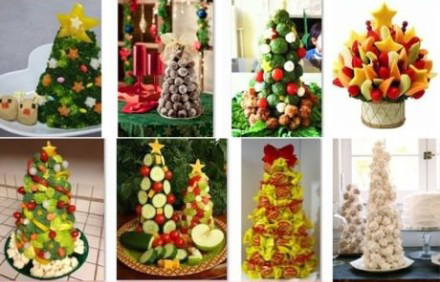 轻松用水果自制圣诞树