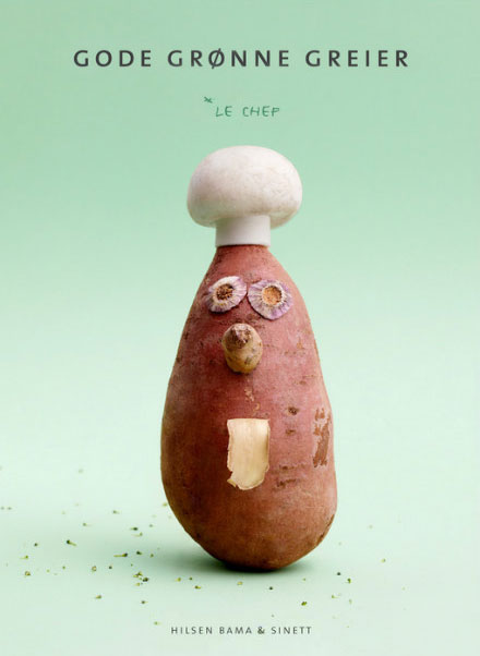 挪威女摄影师Veslemoy Vraaskar利用番薯、杏鲍菇、胡萝卜、洋葱等简单的食材拍摄了一组食物摄影，创意很简单，但是效果却很好，从分展现了各个食材的特性。