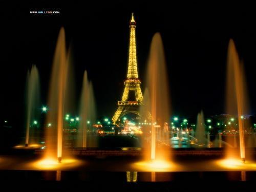浪漫巴黎 巴黎铁塔