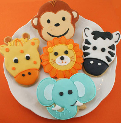 这么可爱的卡通动物饼干，宝宝们是最喜欢的了，你舍得吃吗？