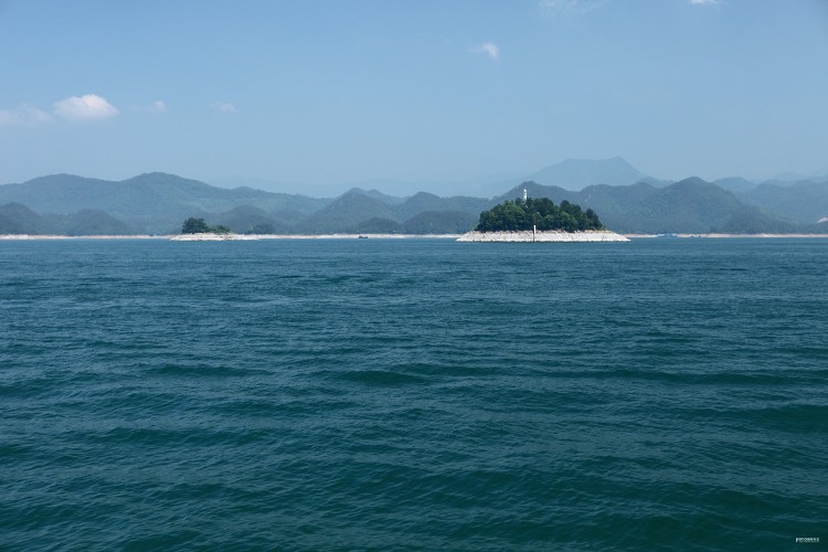 浙江淳安县千岛湖美景