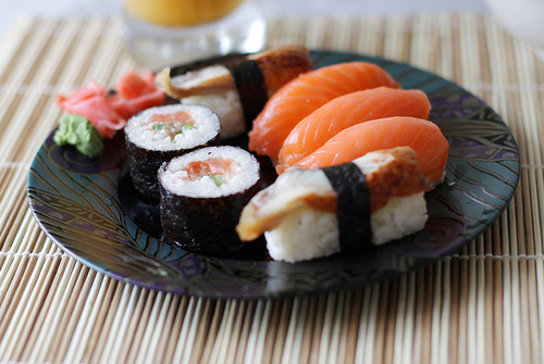 最爱寿司 更喜欢自己做寿司