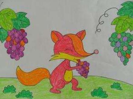 儿童画狐狸图片怎么画 可爱小狐狸简笔画彩色