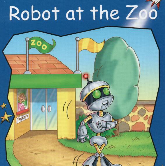 《robot at the zoo》红火箭分级绘本pdf资源免费下载