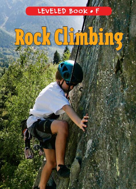 《rock climbing》raz分级英语绘本pdf资源免费下载