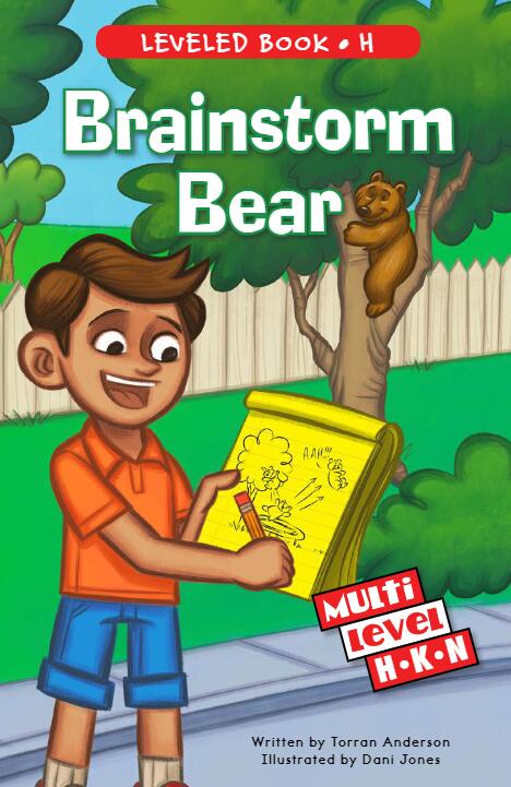 《brainstorm bear》raz分级英语绘本paf资源免费下载