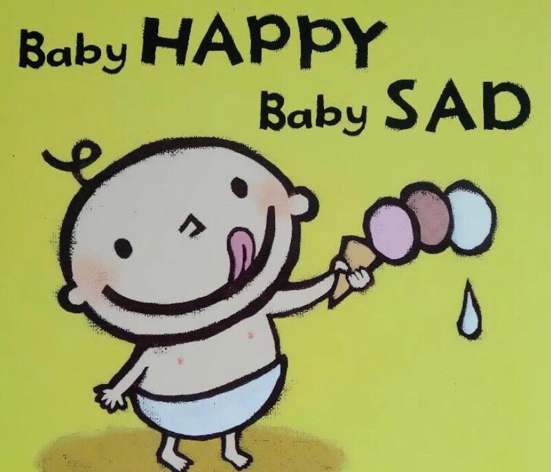 《baby happy baby sad》英文绘本pdf资源百度网盘免费下载_亲亲宝贝