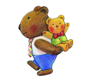 熊爸爸和小熊找南瓜的故事