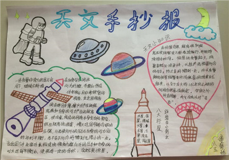 天文手抄报图片大全