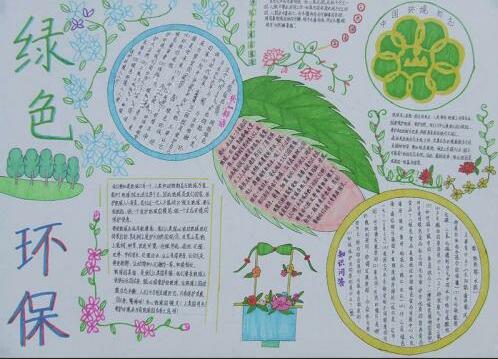 小学生植物手抄报图片