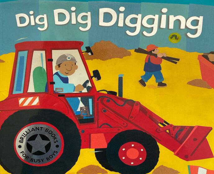 《dig dig digging》绘本pdf 音频 视频资源免费下载