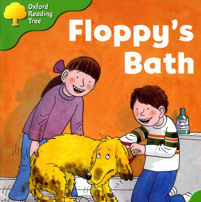 《floppy"s bath》牛津树英语绘本pdf资源免费下载