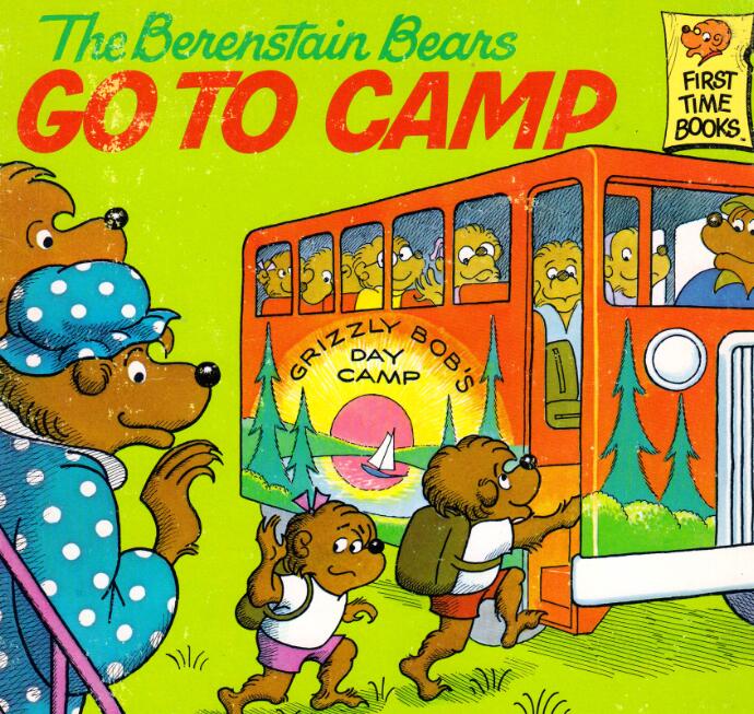 theberenstainbearsgotocamp绘本pdf资源免费下载