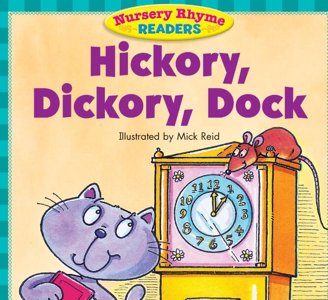 《hickory dickory dock》英文绘本pdf资源免费下载