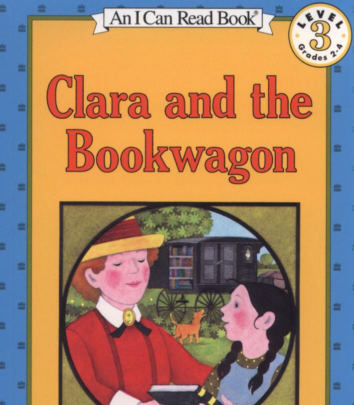 《clara and the bookwagon》英文绘本pdf电子书资源免费下载