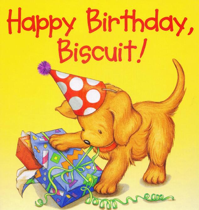 《happy birthday,biscuit》英文绘本pdf资源免费下载