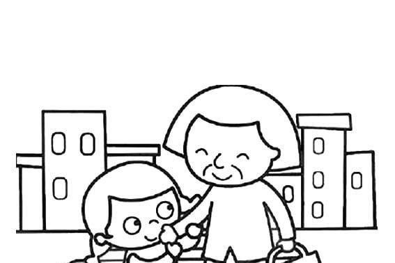 关于重阳节的简笔画