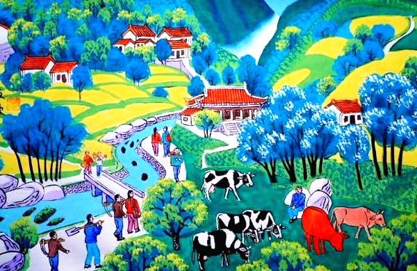 关于清明节的画画作品