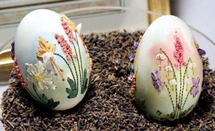 鸡蛋壳也有春天 鸡蛋壳工艺品