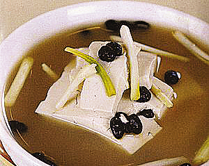 淡豆豉葱白煲豆腐