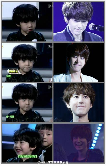 小金驼baby酷似SuperJunior主唱曹圭贤（组图）