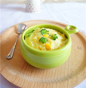西兰花土豆泥