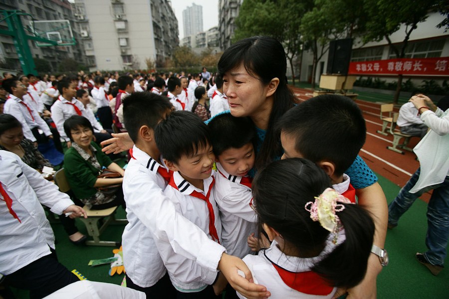 孝德课率先在宁波小学开课，感动数千家长师生!