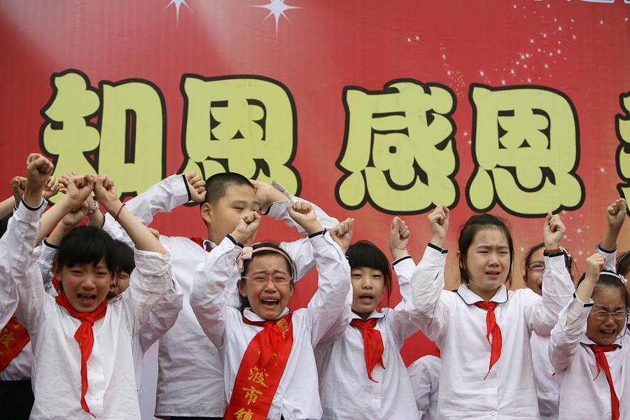 孝德课率先在宁波小学开课，感动数千家长师生!