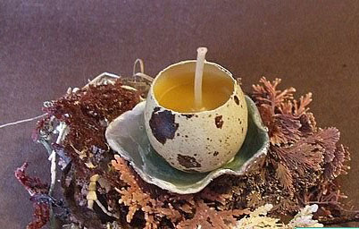 蛋壳蜡烛工艺