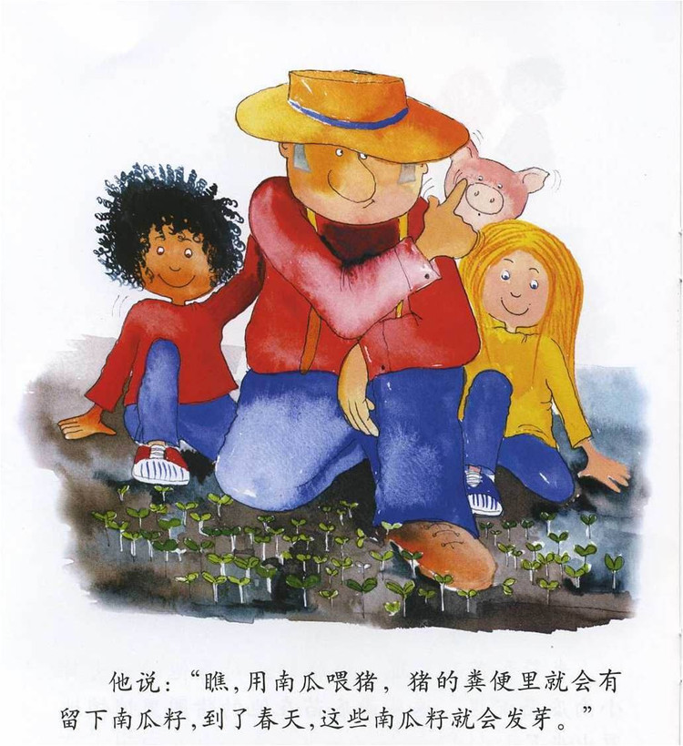 幼儿绘本故事：《非洲的大南瓜》