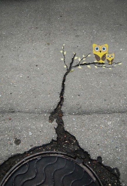 有趣的街头艺术 来自俄罗斯