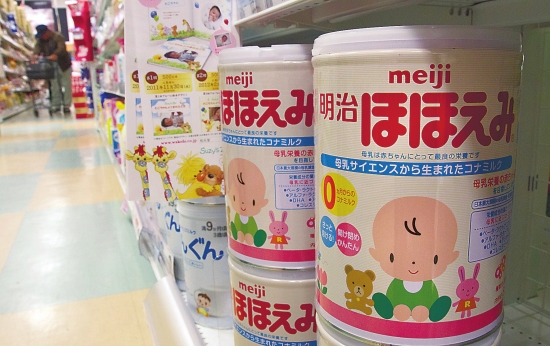 日本明治奶粉退出中国市场