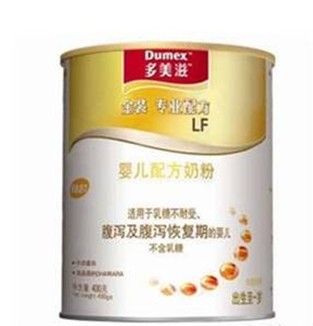 多美滋金装无乳糖婴儿配方奶粉1段400g