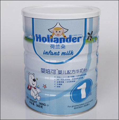 荷兰朵婴幼儿配方奶粉 原装进口的荷兰奶粉