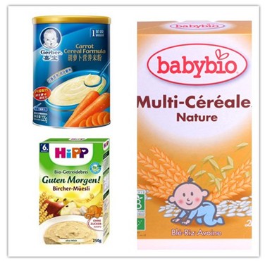 2014进口婴儿辅食类米粉排行榜