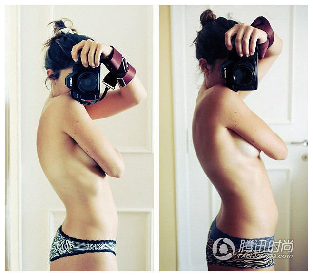 阿根廷女摄影师怀孕自拍 纪念怀孕过程