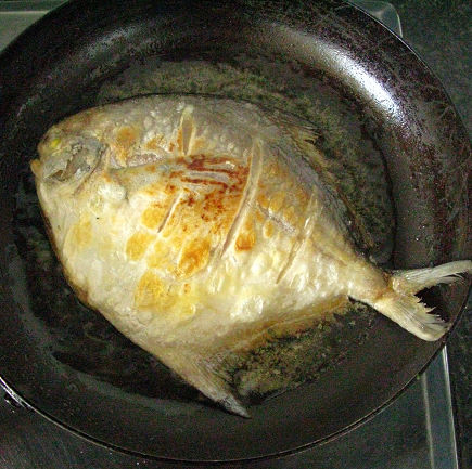 【2013父亲节】给老爸做道菜--茄汁鲳鱼