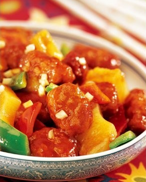 菠萝咕咾蘑菇