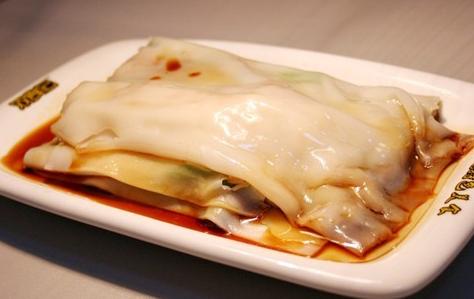 广东特色小吃：肠粉