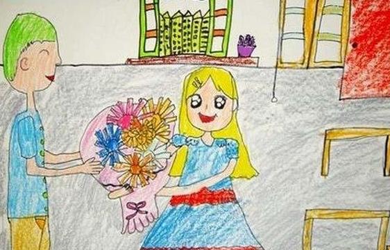 关于幼儿园父亲节的绘画怎么画