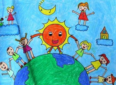 幼儿园保护地球儿童画怎么画