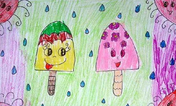 我爱夏天简笔画大全