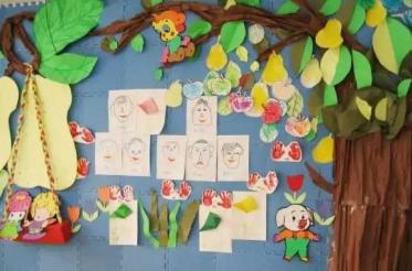 幼儿园秋季开学环创主题墙图片